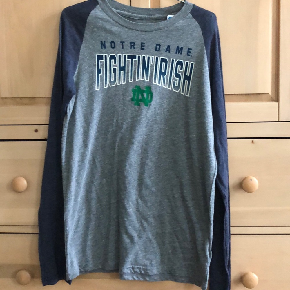 Boys Xl Norte Dame long sleeve T